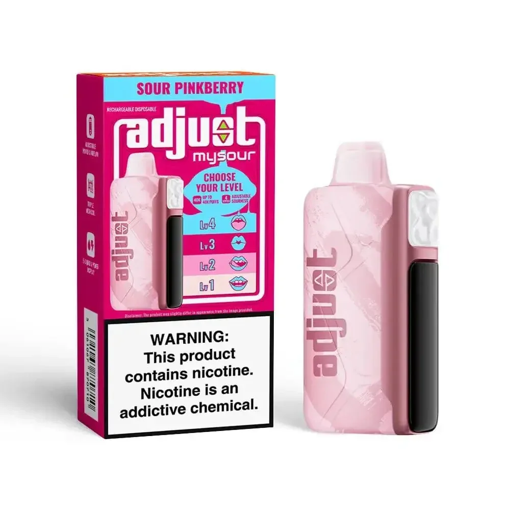 Sour Pinkberry - Adjust MySour 40K Disposable Vape