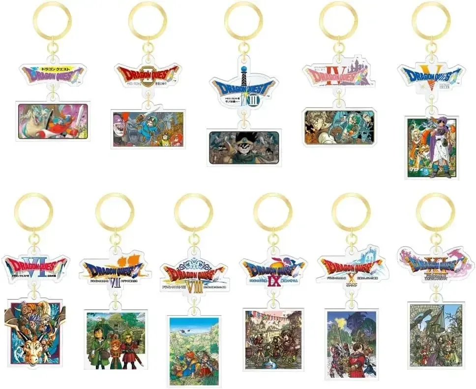 Square Enix Dragon Quest Adventurer Memory Charm Box, 11 Piece Decoration