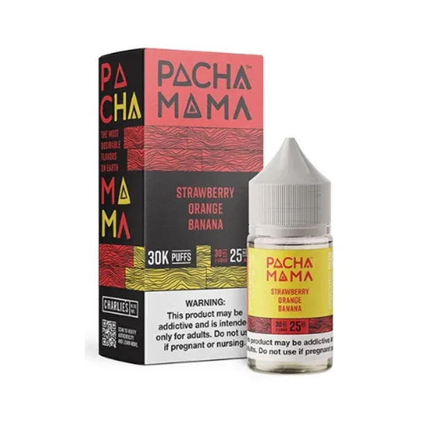 Strawberry Orange Banana - 50mg - Pacha Salt - 30mL