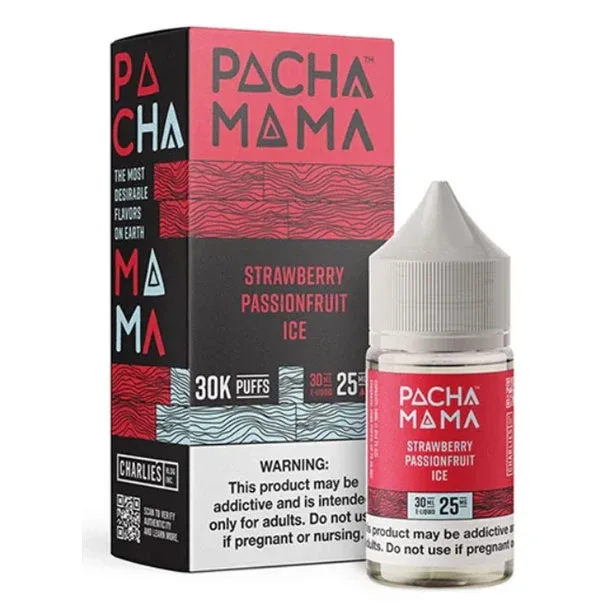 Strawberry Passionfruit ICE - 25mg - Pacha Syn Salt - 30mL