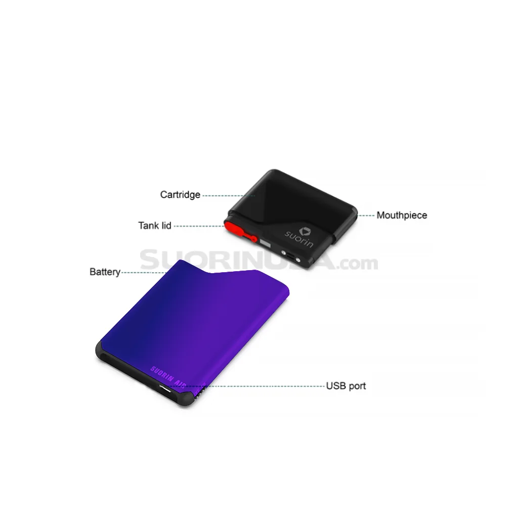 Suorin Air Sunset Purple - Pod System Device with Cartridge Kit - Image 2