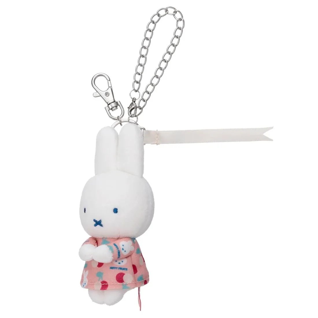 Takaratomy Arts Bruna Miffy Fruits Cherry Plush Bag Charm 13cm Toy - Image 2