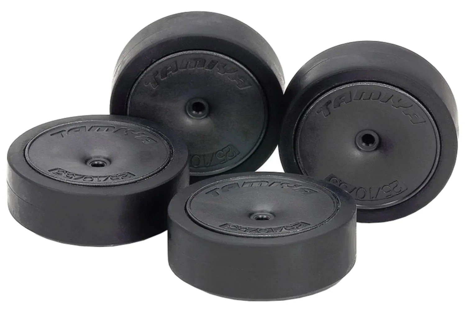 Tamiya Low Friction Mini 4WD Tires 31mm Carbon Wheels Upgrade Parts