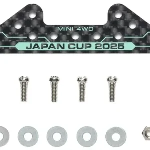 Tamiya Mini 4WD Carbon Reinforced Plate 1.5mm J-Cup 2025 Model 95178