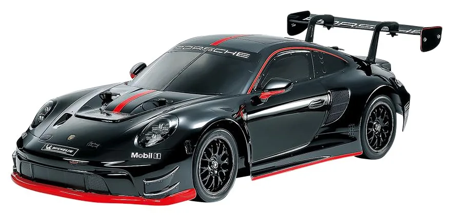 Tamiya Porsche 911 GT3 R 1/10 RC Car TT-02 Chassis Transmitter Included