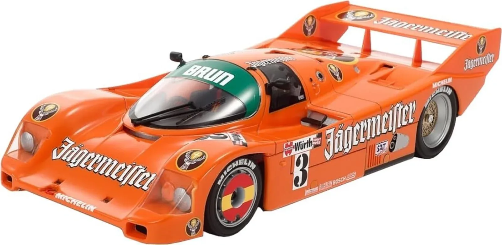 Tamiya Porsche 962C Jagermeister 1/24 Model Car Plastic Kit 24372 Sale