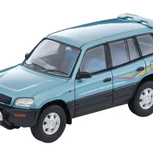 Tomytec 1/64 Toyota Rav4L V Light Blue/Gray 1995 Model - Limited Vintage Neo