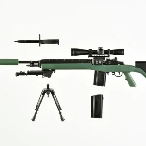 Tomytec Little Armory LA119 M14DMR Unpainted Model Kit Figure