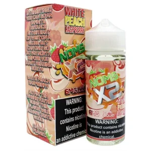 White Peach Raspberry - 3mg - Noms X2 By Nomenon - 120mL