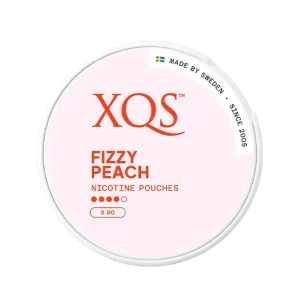 XQS Fizzy Peach 10mg Nicotine Pouches (5 Pack)