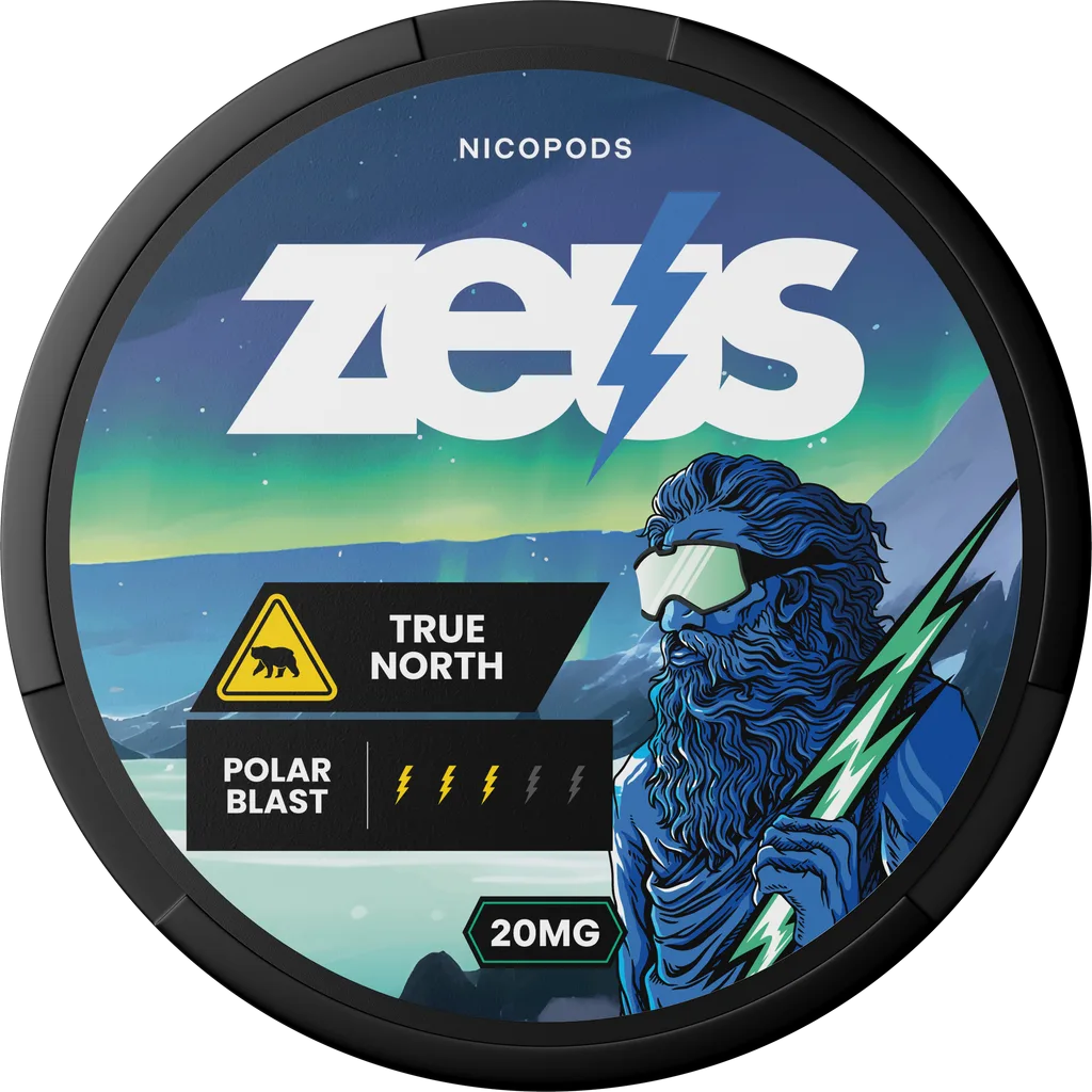 Zeus True North Nicotine Pouches (5 Pack) - Image 2