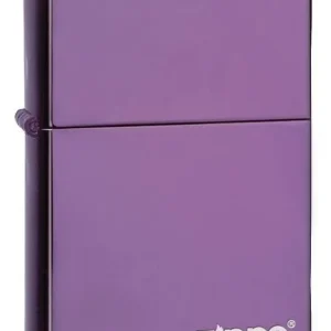 Zippo Lighter - Abyss Purple with Zippo Logo