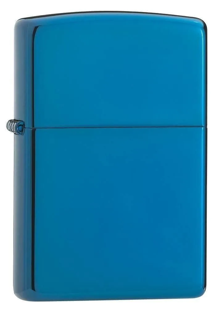 Zippo Lighter - Classic High Polish Blue