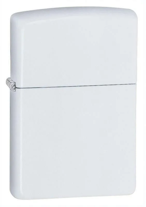Zippo Lighter - Classic White Matte