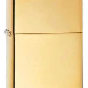 Zippo Lighter - High Polish Brass w/o Engraving