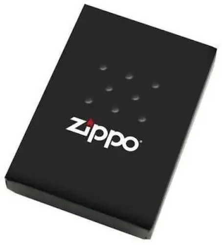 Zippo Lighter - Indian Woman Sunburst Satin Chrome - Image 2