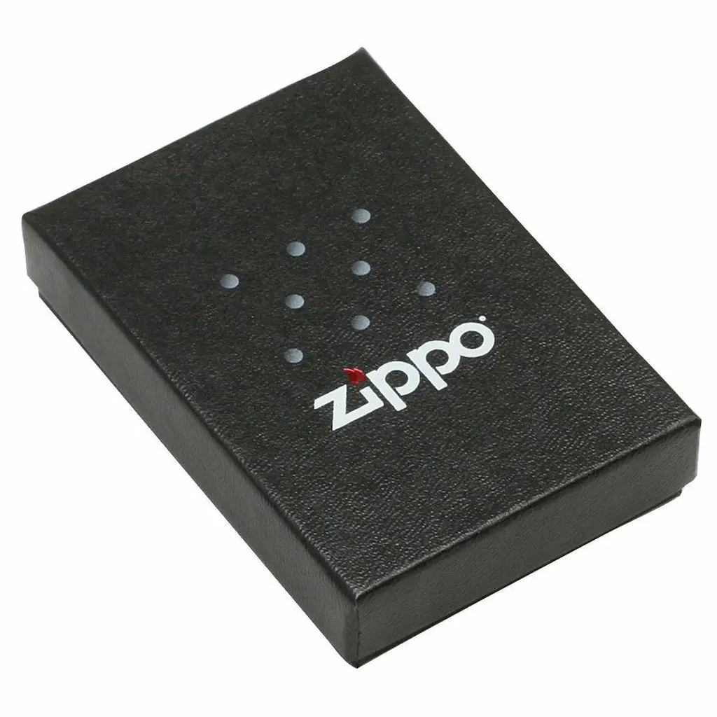 Zippo Lighter - Silver Dragon Brushed Chrome - Image 2