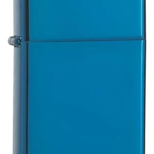 Zippo Lighter - Slim High Polish Blue